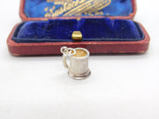 Sterling Silver Beer Tankard Charm Pendant Vintage c1970