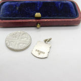 Sterling Silver & Enamel Bognor Regis Charm Pendant Vintage c1970