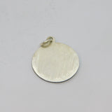 Sterling Silver St Christopher Travel Charm Pendant Vintage c1970