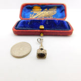 Sterling Silver Blackpool Tower Charm Pendant Vintage c1970