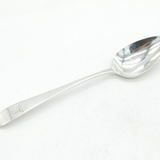 Irish George III Sterling Silver Crested Tablespoon Antique 1767 Dublin