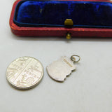 Sterling Silver & Enamel Bournemouth  Charm Pendant Vintage c1970