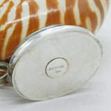 20th Century American Sterling Silver Nautilus Shell Sauce Boat Antique c1930s