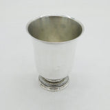 18th Century Montpellier French .958 Silver Pedestal Beaker Cup Antique 1774