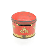 King George VI Novelty Tinplate Coronation Post Pillar Box Antique 1937