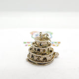 Sterling Silver CHIM  'Horseshoe In The Wedding Cake' Charm Vintage c1970