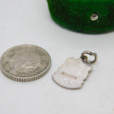 Sterling Silver Enamel Longleat Charm Pendant Vintage c1970