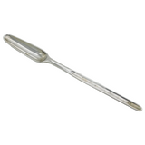 George II Sterling Silver Heraldic Crest Marrow Scoop Antique 1748 London