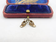 Sterling Silver Pair of Boots Charm Pendant Vintage c1970