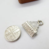 Sterling Silver St Joseph Montreal Charm Pendant Vintage c1970