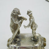 19th Century Dutch Sterling Silver Travelling Circus Ornament Set Antique c1850s