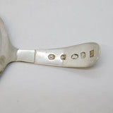 George III Sterling Silver Floral Pattern Tea Caddy Spoon Antique 1795 London