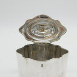Peter & Jonathan Bateman George III Sterling Silver Tea Caddy Antique 1790