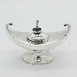 Art Deco Sterling Silver Novelty Genie's Lamp Table Lighter Antique Birmingham
