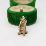 Sterling Silver Throne Charm Pendant Vintage c1970