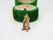 Sterling Silver Throne Charm Pendant Vintage c1970