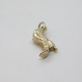 Sterling Silver Western Cowboy Boot Charm Pendant Vintage c1970s