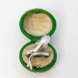 Sterling Silver Open Dolphin Wrap-Around Ring Vintage c1970 Size M 1/2