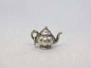 Sterling Silver Queen Anne Teapot Charm Pendant Vintage c1970