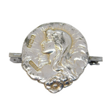 Edwardian Sterling Silver Art Nouveau Fairy Brooch Antique 1902 Birmingham