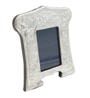 Sterling Silver Mounted Art Nouveau Style Picture Frame Vintage Birmingham