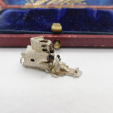 Sterling Silver Openable Church on Wedding Day Charm Pendant Vintage c1970