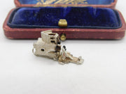 Sterling Silver Openable Church on Wedding Day Charm Pendant Vintage c1970