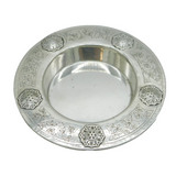 Liberty & Co Sterling Silver Floral Pattern Dish Antique c1920 Bernard Cuzner