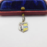 Sterling Silver 'Rothesay' Isle of Bute Travel Shiel Charm Pendant Vintage c1970