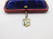 Sterling Silver 'Rothesay' Isle of Bute Travel Shiel Charm Pendant Vintage c1970
