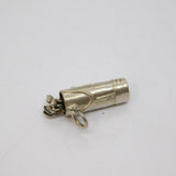 Sterling Silver Golf Bag Caddy With Clubs Charm Pendant Vintage c1970
