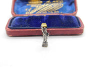 Sterling Silver Statue of Liberty American Charm Pendant Vintage c1970