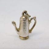 Sterling Silver Wine Jug Charm Pendant Vintage c1970
