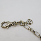 Sterling Silver Roman Style Coin Set Charm Bracelet Vintage c1980s
