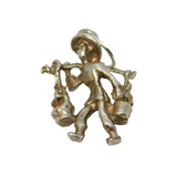 Sterling Silver Water Carrier Charm Pendant Vintage c1970