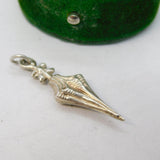 Sterling Silver Umbrella/Parasol Charm Pendant Vintage c1970