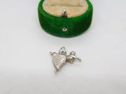 Sterling Silver Ballerina Charm Pendant Vintage c1970