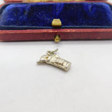 Sterling Silver Golf Clubs Charm Pendant Vintage c1970