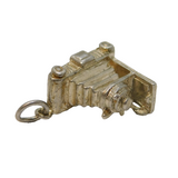 Sterling Silver Charm Pendant Vintage c1970