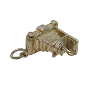 Sterling Silver Charm Pendant Vintage c1970