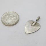 Sterling Silver Niello Eastern Scene Charm Pendant Antique c1890s