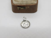 Georgian King William IV Maundy Penny Coin Charm Pendant 1834 Antique