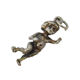Sterling Silver Classical Cherub Charm Pendant Vintage c1970