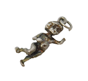 Sterling Silver Classical Cherub Charm Pendant Vintage c1970