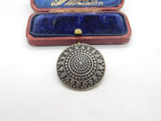 KELT Silver Breton Love Token Brooch Pin Vintage c1970 French