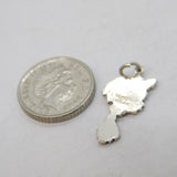 Sterling Silver Sark Island Charm Pendant Vintage c1970s