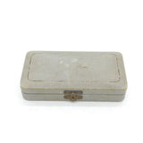 20th Century Boxed .935 Silver & Enamel Bookmark & Seal Set Antique c1920s