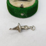 Sterling Silver Ballerina Charm Pendant Vintage c1970