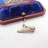Sterling Silver Musical Concert Harp Charm Pendant Vintage c1970