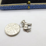 Sterling Silver Little Donkey Charm Pendant Vintage c1970